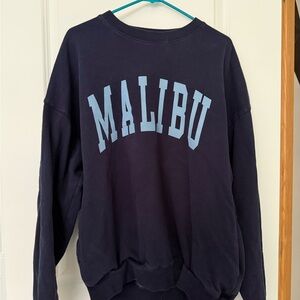 Brandy Melville Dark Blue Sweatshirt